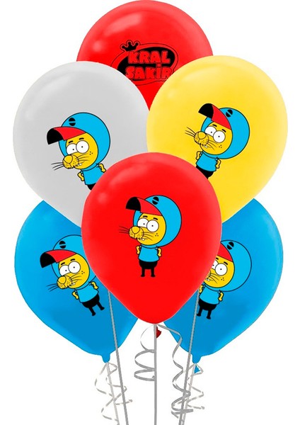 Kral Şakir Lisanslı Pastel Balon 100LÜ