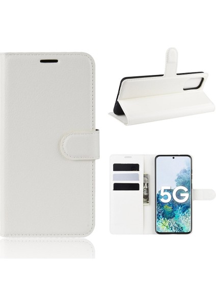 Samsung Galaxy S20 Fe 4g/fe 5G/S20 LITE/S20 Fe 2022 Için Manyetik Deri Litchi Cilt Kılıfı (Yurt Dışından)