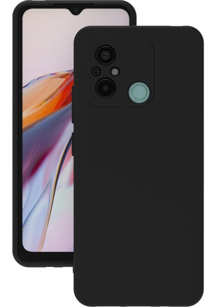 Xiaomi Redmi 12C Kılıf Kamera Korumalı Silikon Rubber Arka Kapak