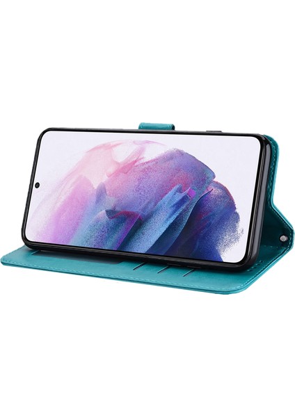 Geyik Ağacı Deseni Pu Deri Cüzdan Stand Samsung Galaxy A33 5g Için Telefon Koruyucu Kılıf Kapağı (Yurt Dışından)