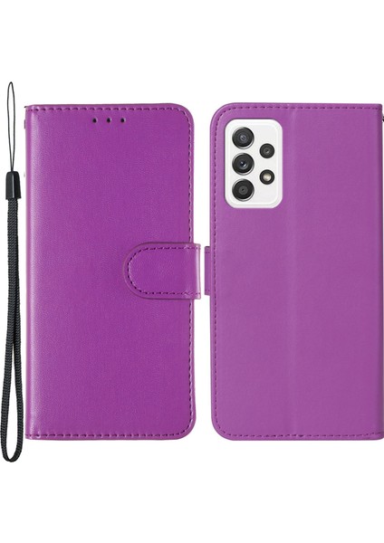 Anti-Damla Düz Renk Manyetik Kapanma Flip Deri Koruyucu Cüzdan Kabuğu Yatay Stant Çantası Samsung Galaxy A33 5g (Yurt Dışından) fiyatları