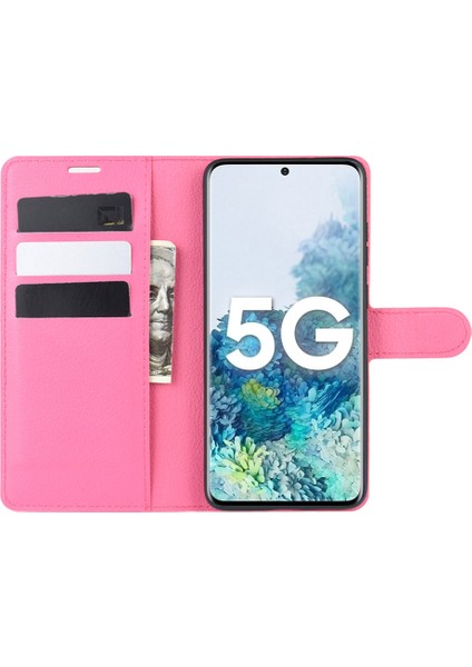 Samsung Galaxy S20 Fe 4g/fe 5G/S20 LITE/S20 Fe 2022 Için Manyetik Deri Litchi Cilt Kılıfı (Yurt Dışından)