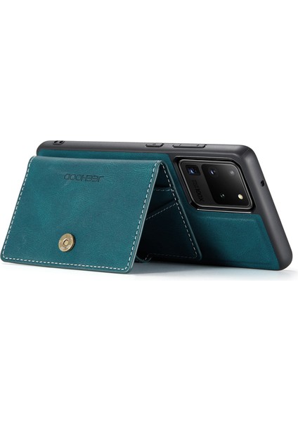Samsung Galaxy S20 Ultra 4G/S20 Ultra 5g Söndürülebilir Telefon Kapağı Cüzdan Kickstand Manyetik Deri Kaplamalı Tpu Kılıfı (Yurt Dışından) modelleri