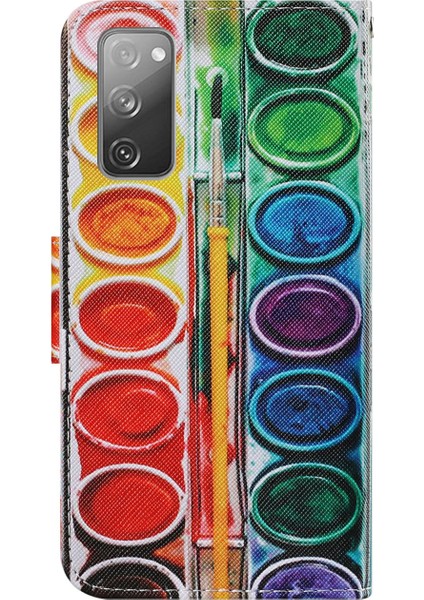 Samsung Galaxy S20 Fe 5g/fan Edition Için 5G/S20 Fe/fan EDITION/S20 LITE/S20 Fe 2022 Desen Baskı Pu Deri Kılıf Flip Stand Cüzdan Koruyucu Kapak (Yurt Dışından) fiyatları