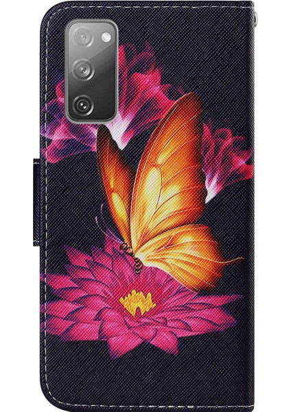 Samsung Galaxy S20 Fe 5g/fan Edition Için 5G/S20 Fe/fan EDITION/S20 LITE/S20 Fe 2022 Desen Baskı Pu Deri Kılıf Flip Stand Cüzdan Koruyucu Kapak (Yurt Dışından) indirimleri
