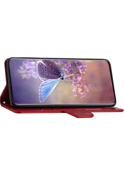 Samsung Galaxy S20 Fe 2022/S20 Fe 4g/fe 5G/S20 Lite Scratch Dayanıklı Pu Deri Kapak Kelebek Çiçek Baskılı Telefon Koruyucu Için Cüzdan Stand Telefon Kılıfı (Yurt Dışından)