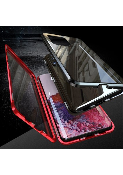 Samsung Galaxy S20 4g / 5g Manyetik Kasa Için Temiz Çift Taraflı Temperli Cam Metal Tampon Çerçevesi Tam Koruyucu Telefon Kapağı (Yurt Dışından) indirimleri