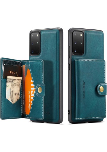 Samsung Galaxy S20 Için Jeehood Artı 4G/S20 Artı 5g Çıkarılabilir 2'si 1 Arada Telefon Kapağı Pu Deri Kaplı Tpu Cüzdan Kickstand Kasa (Yurt Dışından)