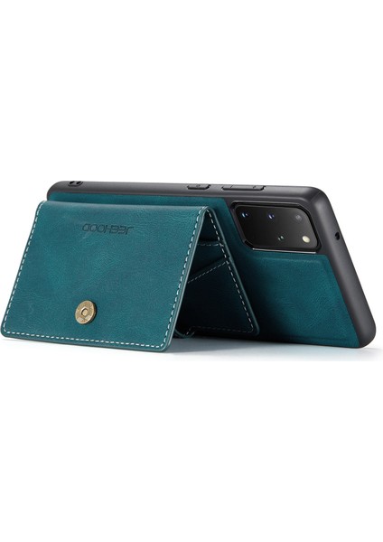 Samsung Galaxy S20 Için Jeehood Artı 4G/S20 Artı 5g Çıkarılabilir 2'si 1 Arada Telefon Kapağı Pu Deri Kaplı Tpu Cüzdan Kickstand Kasa (Yurt Dışından)