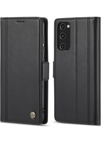 Lc.ımeeke Pu Deri Deri Çok Açılı Görüntüleme Samsung Galaxy S20 Fe 2022/S20 Fe 4G/S20 Fe 5G/S20 Lite Için Kart Tutucu ile Koruyucu Cüzdan Kılıfı (Yurt Dışından)