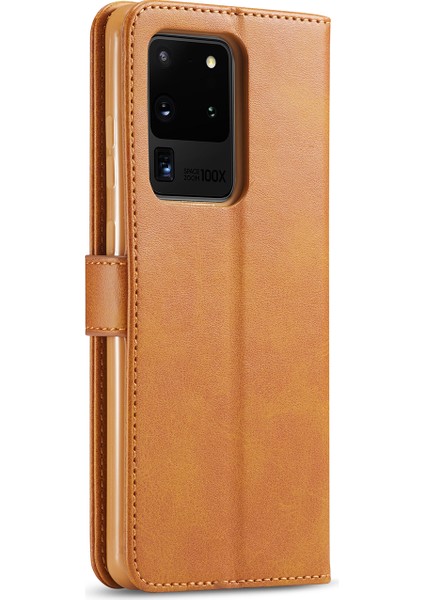 Samsung Galaxy S20 Ultra Için Lc.ımaeke Cüzdan Deri Stand Kılıfı (Yurt Dışından) modelleri