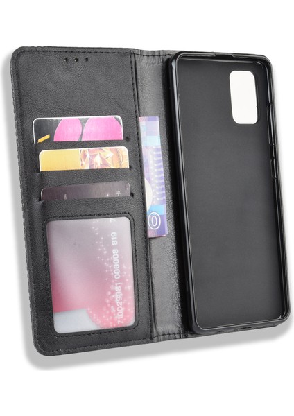 Samsung Galaxy S20 Ultra Için Retro Mıknatıs Pu Deri Hücre Muhafazası (Yurt Dışından) fırsatları