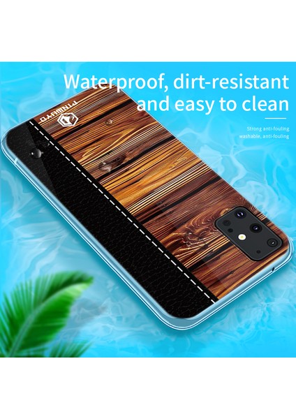 Pinwuyo Pin Dun Serisi Ahşap Tahıl Deseni Ekleme Samsung Galaxy S20 Için Koruyucu Pc Telefon Kılıfı Kabuğu (Yurt Dışından) fırsatları
