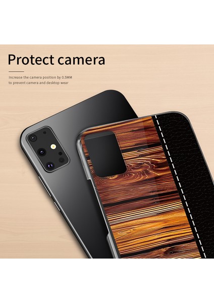 Pinwuyo Pin Dun Serisi Ahşap Tahıl Deseni Ekleme Samsung Galaxy S20 Için Koruyucu Pc Telefon Kılıfı Kabuğu (Yurt Dışından) indirimleri
