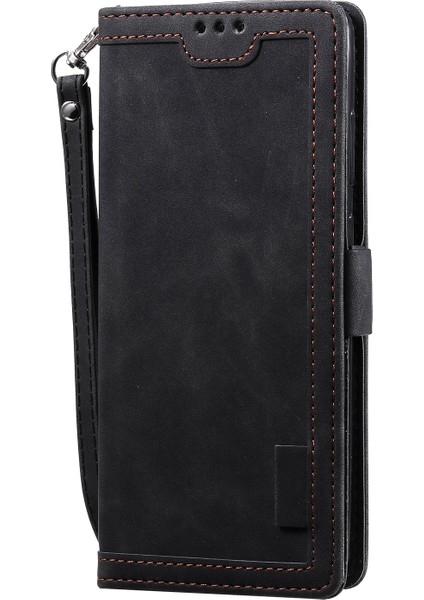 Samsung Galaxy S20 Ultra Için Vintage Ekleme Stili Cüzdan Stand Flip Deri Kılıf (Yurt Dışından) fırsatları
