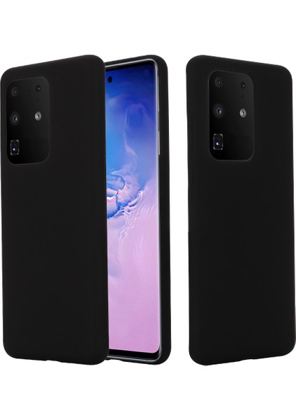 Samsung Galaxy S20 Ultra Için Sıvı Silikon Telefon Geri Kabuğu (Yurt Dışından)
