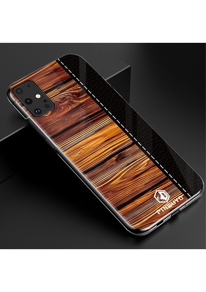 Pinwuyo Pin Dun Serisi Ahşap Tahıl Deseni Ekleme Samsung Galaxy S20 Için Koruyucu Pc Telefon Kılıfı Kabuğu (Yurt Dışından) fırsatları