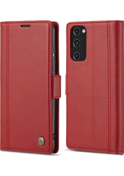 Lc.ımeeke Pu Deri Deri Çok Açılı Görüntüleme Samsung Galaxy S20 Fe 2022/S20 Fe 4G/S20 Fe 5G/S20 Lite Için Kart Tutucu ile Koruyucu Cüzdan Kılıfı (Yurt Dışından)
