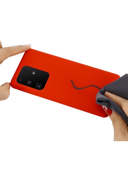 Samsung Galaxy S20 Ultra Için Sıvı Silikon Telefon Geri Kabuğu (Yurt Dışından) fırsatları