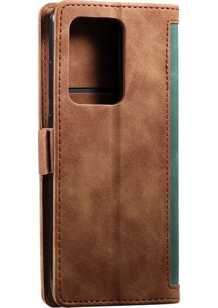 Samsung Galaxy S20 Ultra Için Vintage Ekleme Stili Cüzdan Stand Flip Deri Kılıf (Yurt Dışından) indirimleri