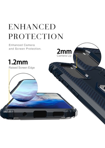 Samsung Galaxy S20 Ultra Için Parmak Yüzüğü Kickstand Tpu Arka Kabuk [yerleşik Manyetik Metal Sac] Kasa (Yurt Dışından) fırsatları