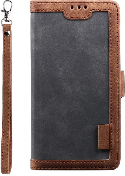 Samsung Galaxy S20 Ultra Için Vintage Ekleme Stili Cüzdan Stand Flip Deri Kılıf (Yurt Dışından) modelleri
