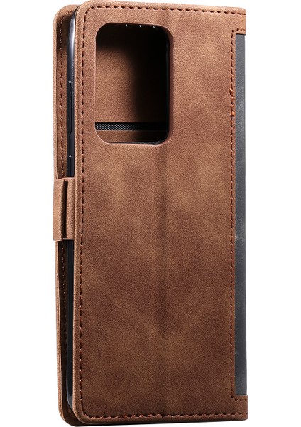 Samsung Galaxy S20 Ultra Için Vintage Ekleme Stili Cüzdan Stand Flip Deri Kılıf (Yurt Dışından) indirimleri