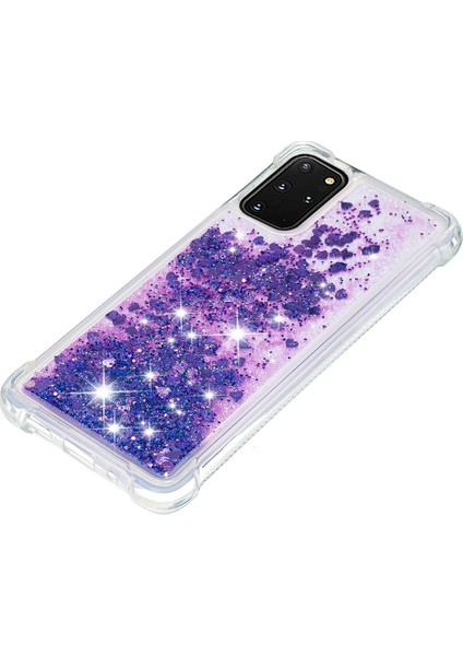 Samsung Galaxy S20 Için Iyi Korumalı Yumuşak Tpu Akan Quicksans ve Telefon Kapak Kılıfı Plus 4g/5g (Yurt Dışından)