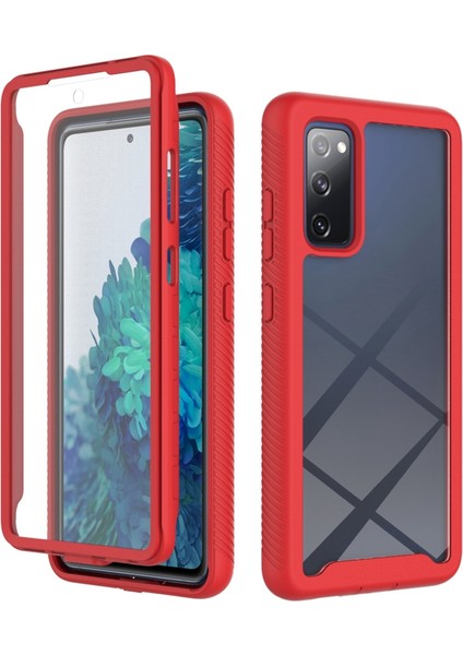 Samsung Galaxy S20 Fe 2022/S20 Fe 4G/S20 Fe 5G/S20 Lite Için Ultra Clear Pet Ekran Koruyucu ile Tam Kapsama Hibrit Koruyucu Kılıf (Yurt Dışından)