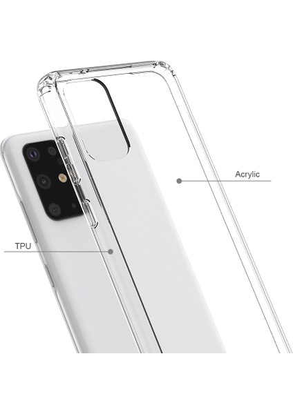 Samsung Galaxy S20 Plus Için Şeffaf Anti-Çizik Akrilik + Tpu Geri Kılıf (Yurt Dışından) fiyatları