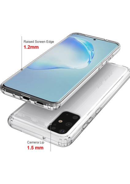Samsung Galaxy S20 Plus Için Şeffaf Anti-Çizik Akrilik + Tpu Geri Kılıf (Yurt Dışından) modelleri