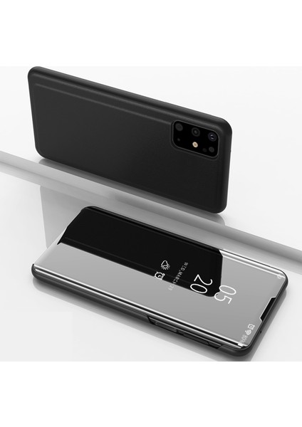 Samsung Galaxy S20 Için Pencere Dikey Aynasını Görüntüle Plus Deri Telefon Kılıfı (Yurt Dışından)