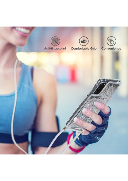 Samsung Galaxy S20 4G/S20 5g Için Glitter Powder Quicksand ve Tpu Geri Kılıf (Yurt Dışından) indirimleri