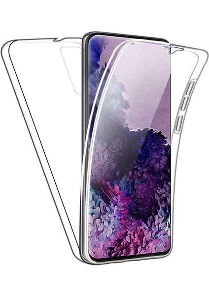 Tam Kapsama Temiz Telefon Kapağı Pet+Tpu+Samsung Galaxy S20 4G/S20 5g Için Akrilik Kılıf (Yurt Dışından)