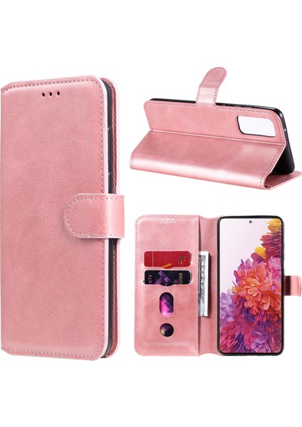Cüzdan + Stand Classic Style Flip Deri Telefon Kılıfı Samsung Galaxy S20 Fe 4G/5G/2022/S20 Lite (Yurt Dışından)