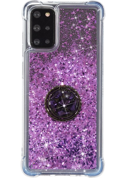 Samsung Galaxy S20 FE/S20 Fan EDITION/S20 Fe 5G/S20 Fan Edition 5G/S20 LITE/S20 Fe 2022 Glitter Powder Quicksand Tpu Kapak Kickstand Case (Yurt Dışından)