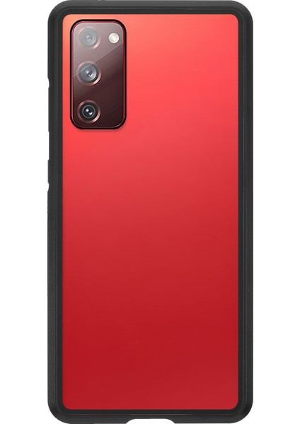 Samsung Galaxy S20 Fe 4G/5G/S20 LITE/S20 Fe 2022 Çift Taraflı Temperli Cam + Manyetik Metal Çerçeve Telefon Kılıfı (Kabarcık Çanta Paketi) (Yurt Dışından)
