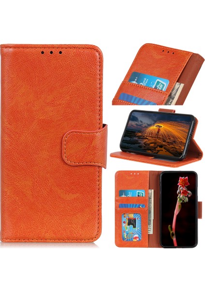 Nappa Doku Samsung Galaxy S20 Fe 4G/5G/S20 LITE/S20 Fe 2022 Için Deri Deri Cüzdan Kılıfı (Yurt Dışından)