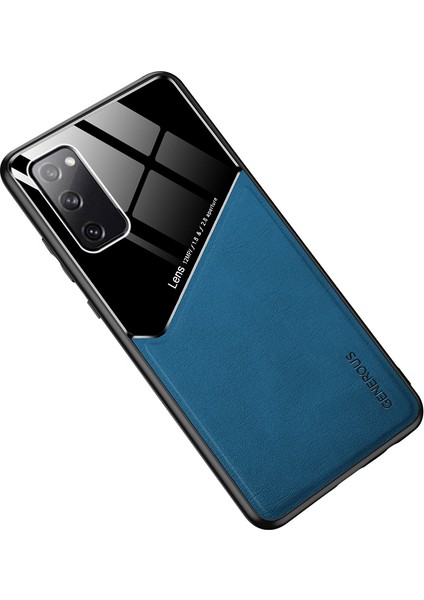Samsung Galaxy S20 FE/S20 Fan EDITION/S20 Fe 5G/S20 Fan Edition 5G/S20 LITE/S20 Fe 2022 Deri Deri Cam Pc Tpu Hibrit Kılıf Dahili Manyetik Metal Sayfası (Yurt Dışından)