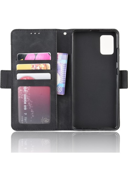Samsung Galaxy S20 Ultra Için Cüzdan Deri Stand Mobil Kapak (Yurt Dışından)