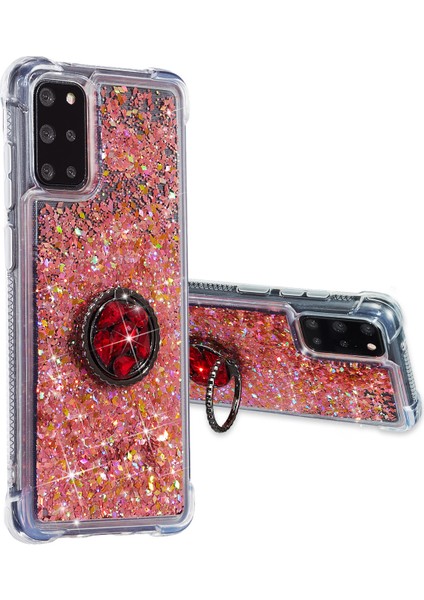 Samsung Galaxy S20 FE/S20 Fan EDITION/S20 Fe 5G/S20 Fan Edition 5G/S20 LITE/S20 Fe 2022 Glitter Powder Quicksand Tpu Kapak Kickstand Case (Yurt Dışından)