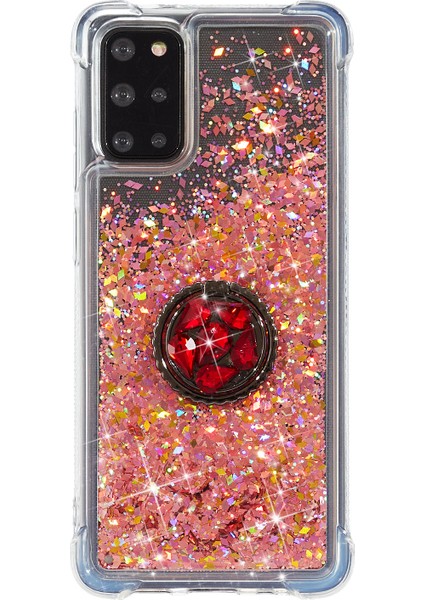 Samsung Galaxy S20 FE/S20 Fan EDITION/S20 Fe 5G/S20 Fan Edition 5G/S20 LITE/S20 Fe 2022 Glitter Powder Quicksand Tpu Kapak Kickstand Case (Yurt Dışından)