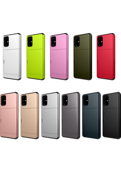 Samsung Galaxy S20 4G/S20 5g Için Kart Yuvası Pc + Tpu Hibrit Telefon Kılıfı (Yurt Dışından) fiyatları