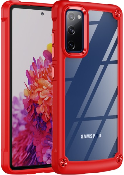 Samsung Galaxy S20 Fe 2022/S20 Fe 4G/5G/S20 Lite, Tam Vücut Koruma Pc+Tpu Hibrit Telefon Kılıfı Kılıfı (Yurt Dışından)