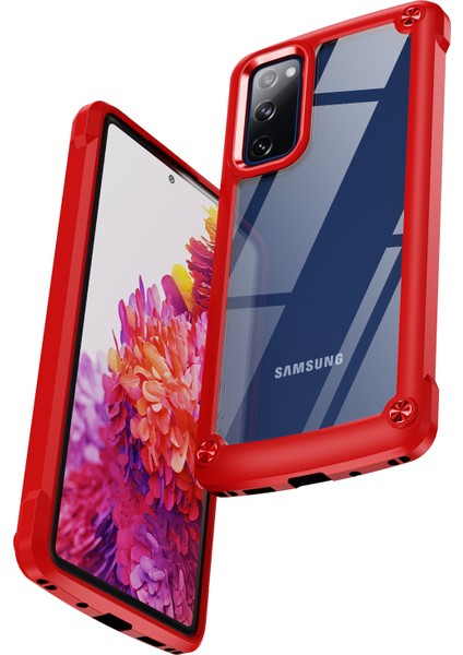 Samsung Galaxy S20 Fe 2022/S20 Fe 4G/5G/S20 Lite, Tam Vücut Koruma Pc+Tpu Hibrit Telefon Kılıfı Kılıfı (Yurt Dışından)