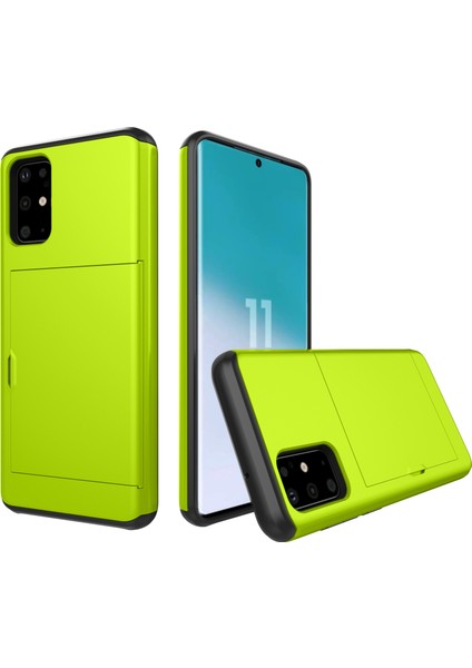 Samsung Galaxy S20 4G/S20 5g Için Kart Yuvası Pc + Tpu Hibrit Telefon Kılıfı (Yurt Dışından)