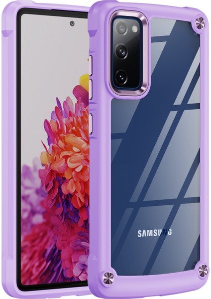 Samsung Galaxy S20 Fe 2022/S20 Fe 4G/5G/S20 Lite, Tam Vücut Koruma Pc+Tpu Hibrit Telefon Kılıfı Kılıfı (Yurt Dışından)