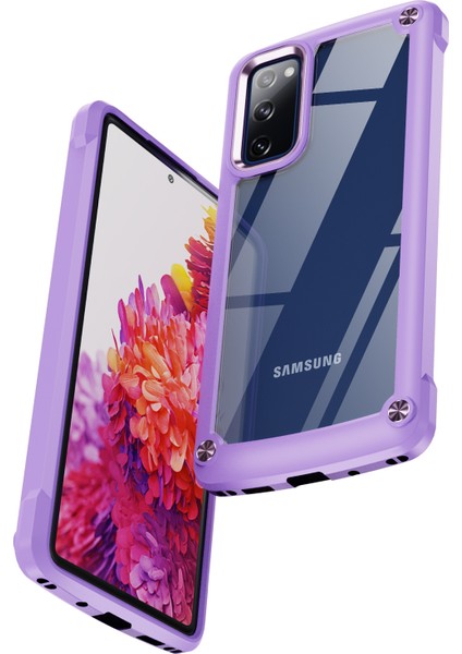 Samsung Galaxy S20 Fe 2022/S20 Fe 4G/5G/S20 Lite, Tam Vücut Koruma Pc+Tpu Hibrit Telefon Kılıfı Kılıfı (Yurt Dışından)