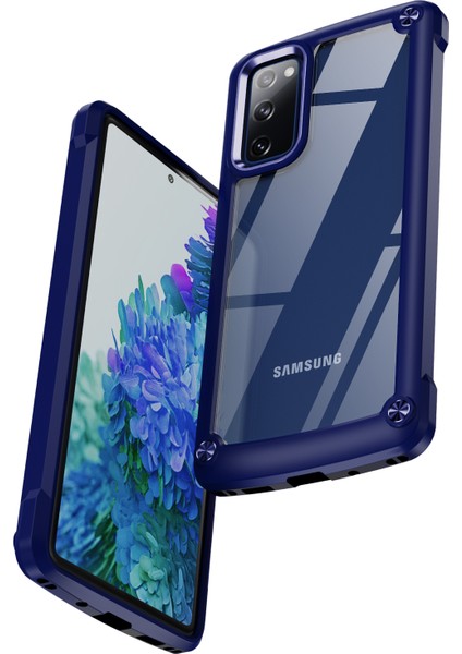 Samsung Galaxy S20 Fe 2022/S20 Fe 4G/5G/S20 Lite, Tam Vücut Koruma Pc+Tpu Hibrit Telefon Kılıfı Kılıfı (Yurt Dışından)