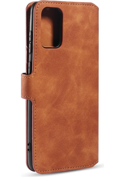 Samsung Galaxy S20 Plus Için Cüzdan Deri Stand Kılıfı ile Dg.ming Retro (Yurt Dışından)
